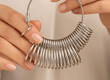 Ajuste de talla en anillos y pulseras