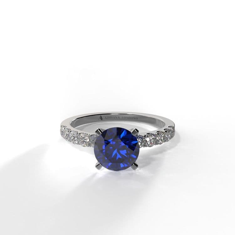 Anillo pekin 0,60 cts al frances