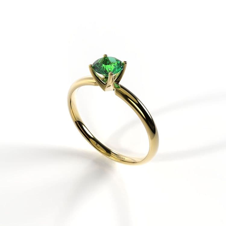 Anillo solitario tokio 0,30 cts