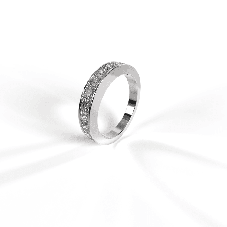 Argolla al carre 1/2 1,00 cts