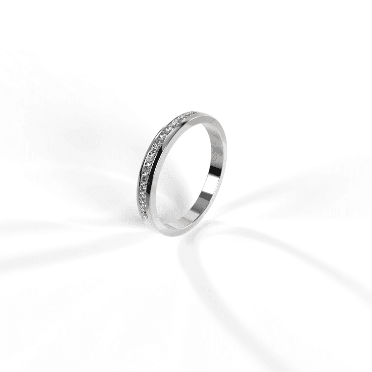 Argolla al carre 1/4 0,14 cts