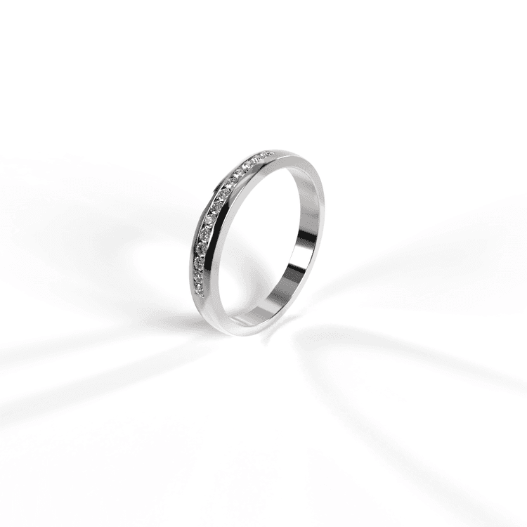 Argolla al carre 1/4 0,14 cts