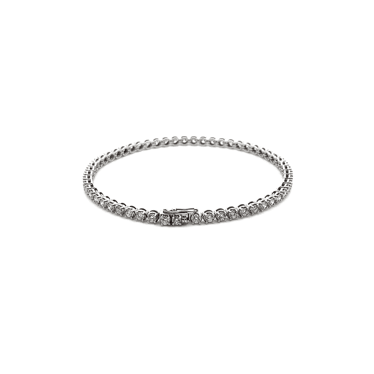 Pulsera tenis diamantes 