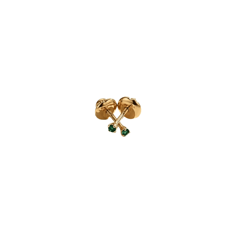 Topo 4 uñas esmeraldas 0,03 cts