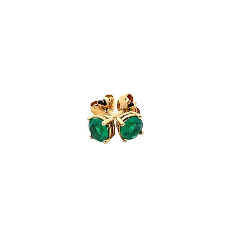Topo 4 uñas esmeraldas redondas 1,06 cts