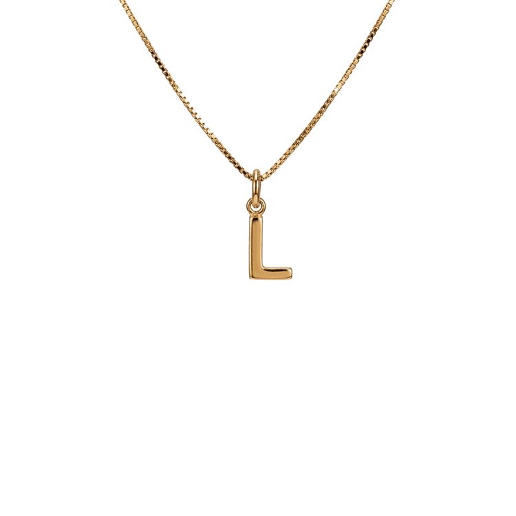 Dije letra l lisa