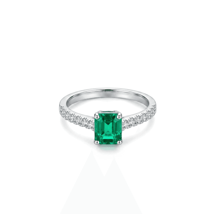 Anillo escocia 0,60 cts al frances