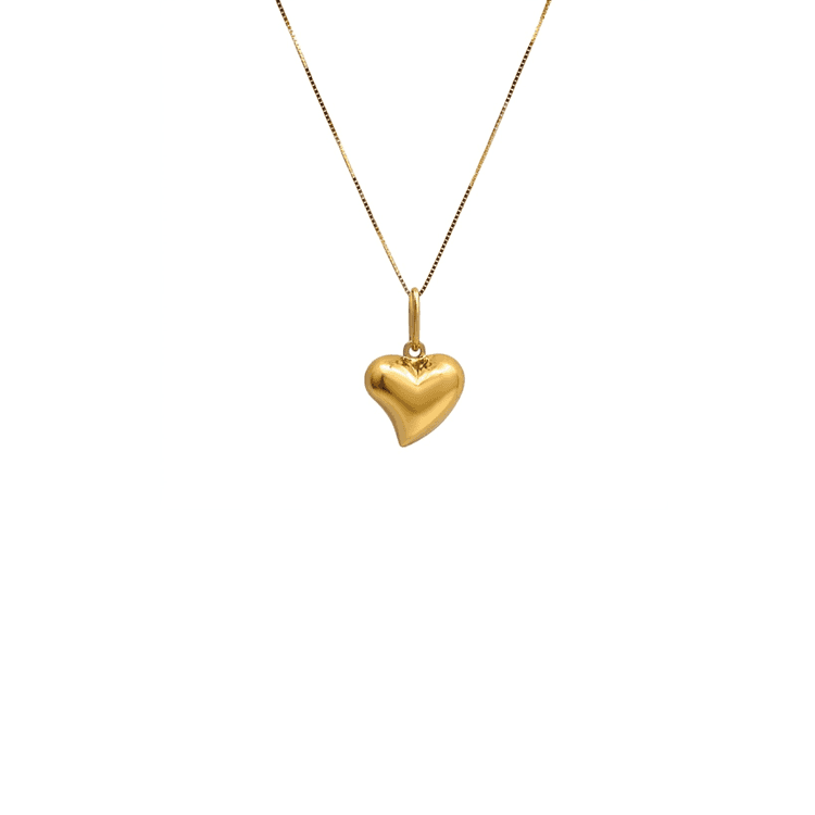 Dije corazón hueco