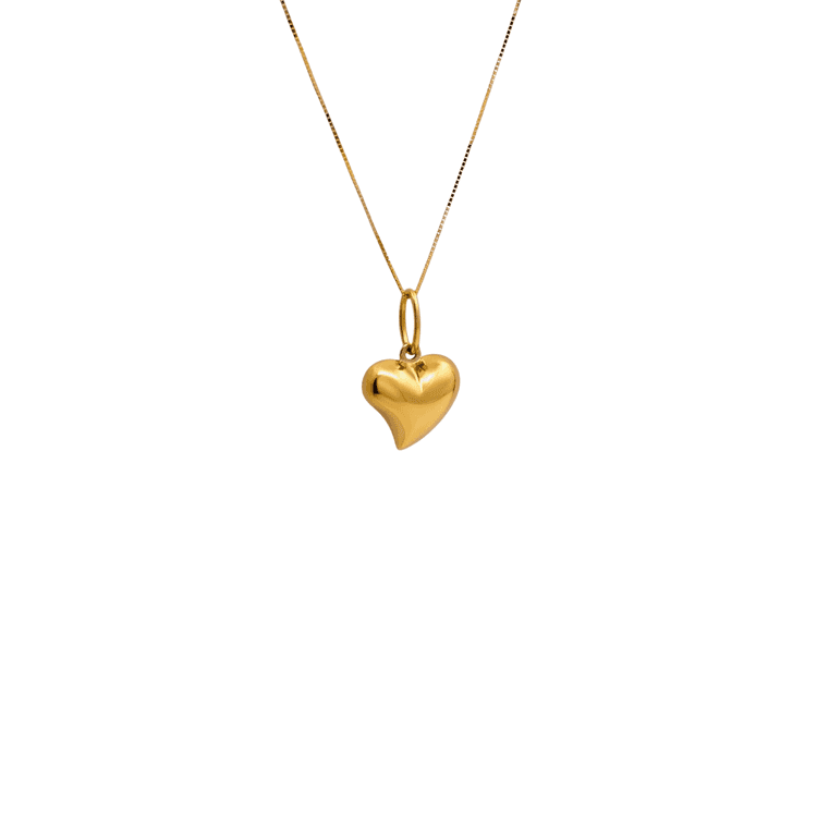Dije corazón hueco