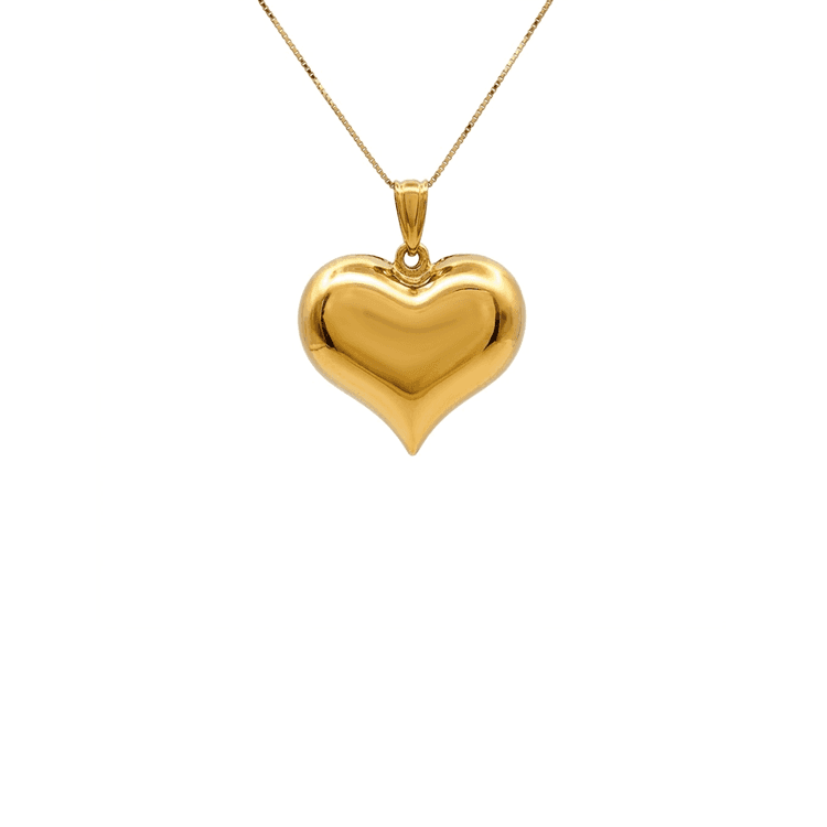 Dije corazón hueco