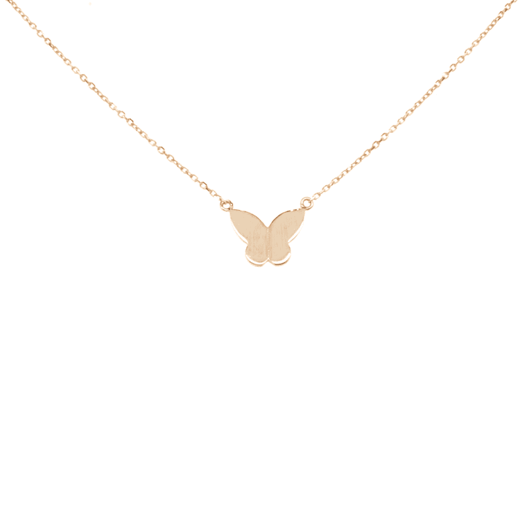 Collar dije mariposa