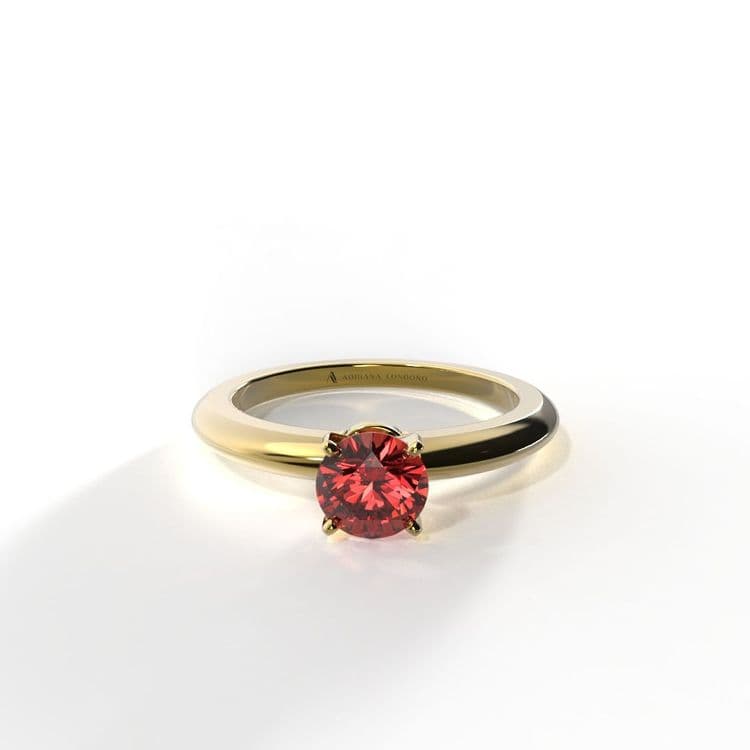 Anillo solitario marruecos 0,25 cts