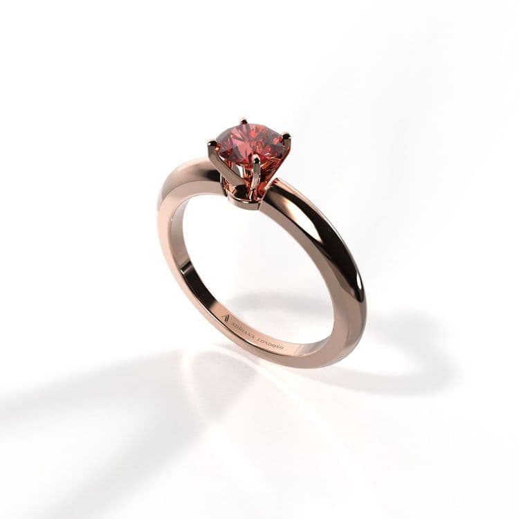 Anillo solitario marruecos 0,25 cts