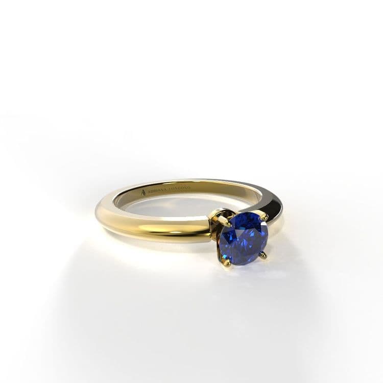 Anillo solitario marruecos 0,25 cts