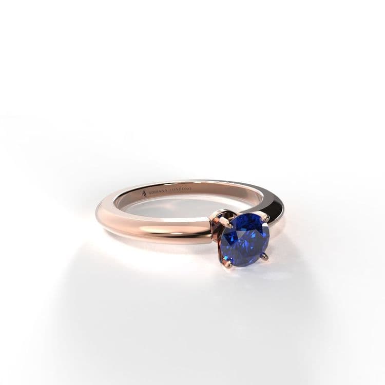 Anillo solitario marruecos 0,25 cts