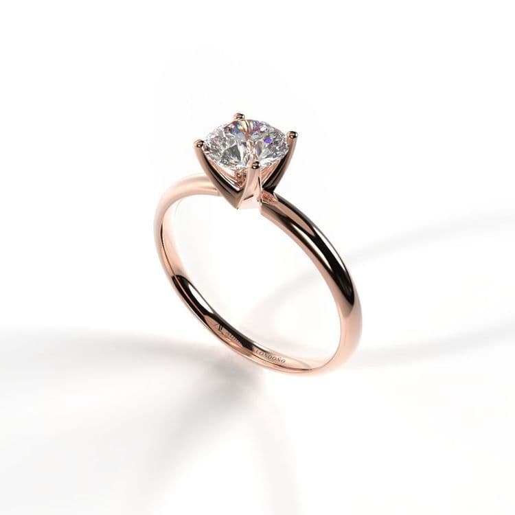 Anillo solitario tokio 0,50 cts