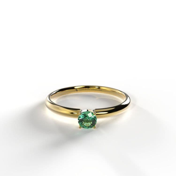 Anillo solitario tokio 0,10 cts