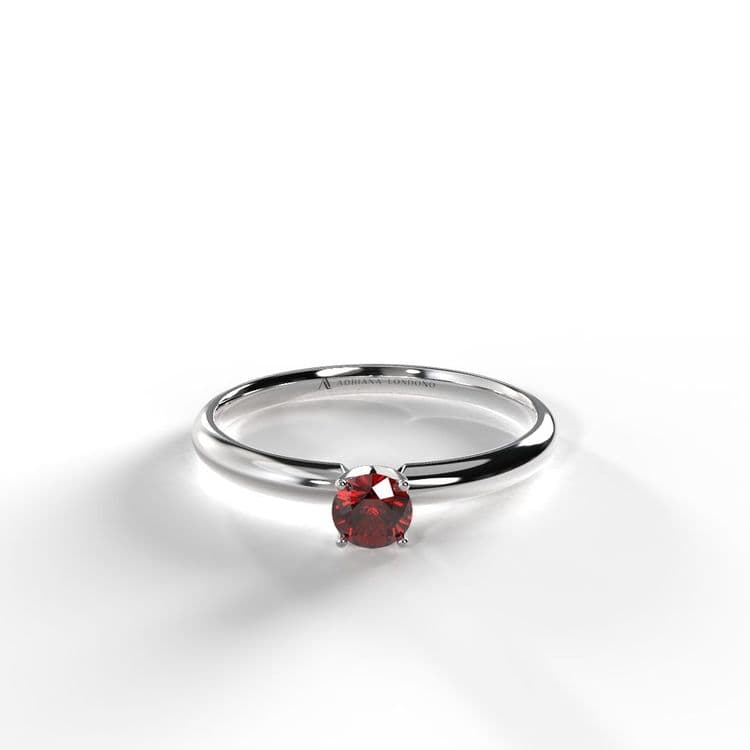 Anillo solitario tokio 0,10 cts