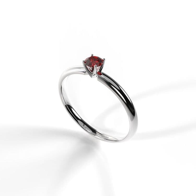 Anillo solitario tokio 0,10 cts