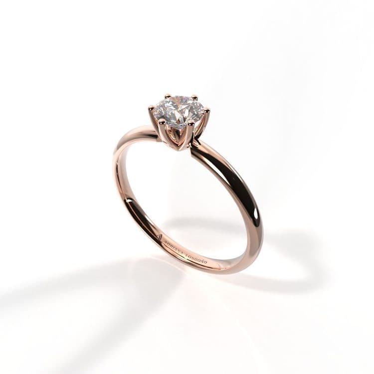 Anillo solitario ibiza 0,30 cts