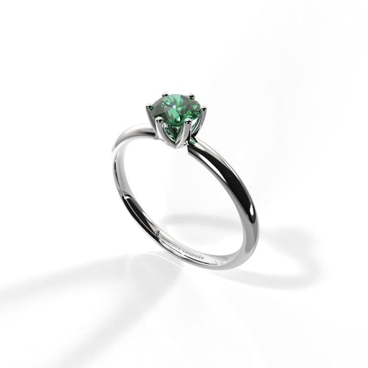 Anillo solitario ibiza 0,30 cts