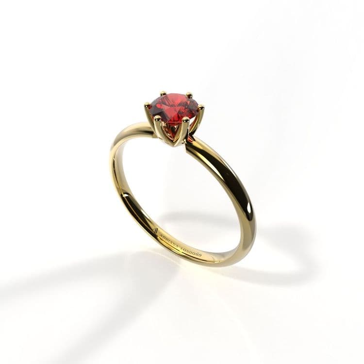 Anillo solitario ibiza 0,30 cts