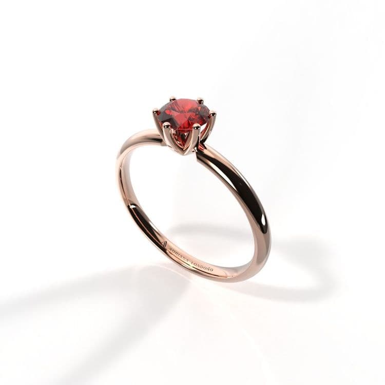 Anillo solitario ibiza 0,30 cts