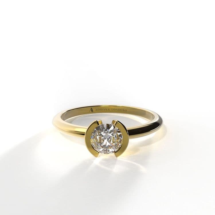 Anillo solitario berlin 0,25 cts