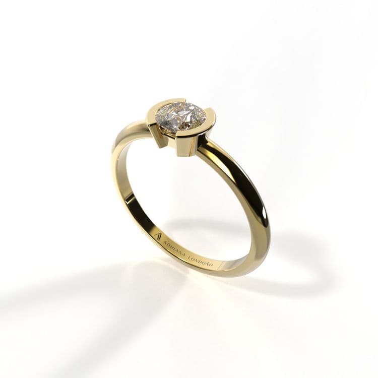 Anillo solitario berlin 0,25 cts