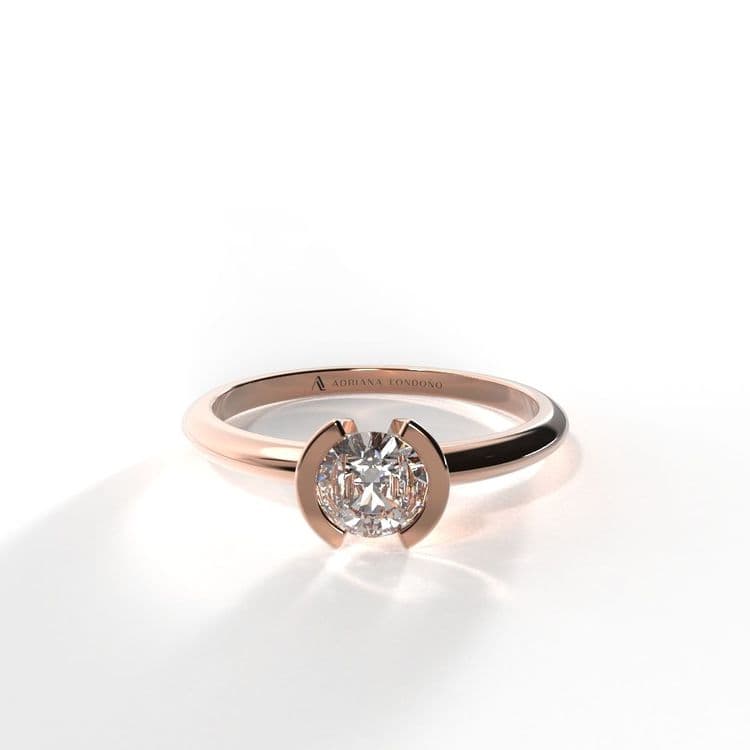 Anillo solitario berlin 0,25 cts