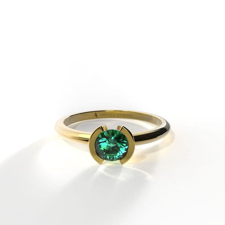 Anillo solitario berlin 0,25 cts