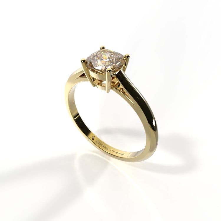 Anillo solitario kyoto 0,50 cts