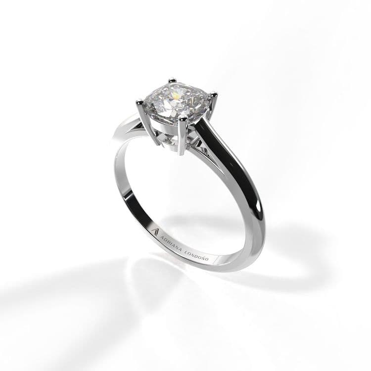 Anillo solitario kyoto 0,50 cts