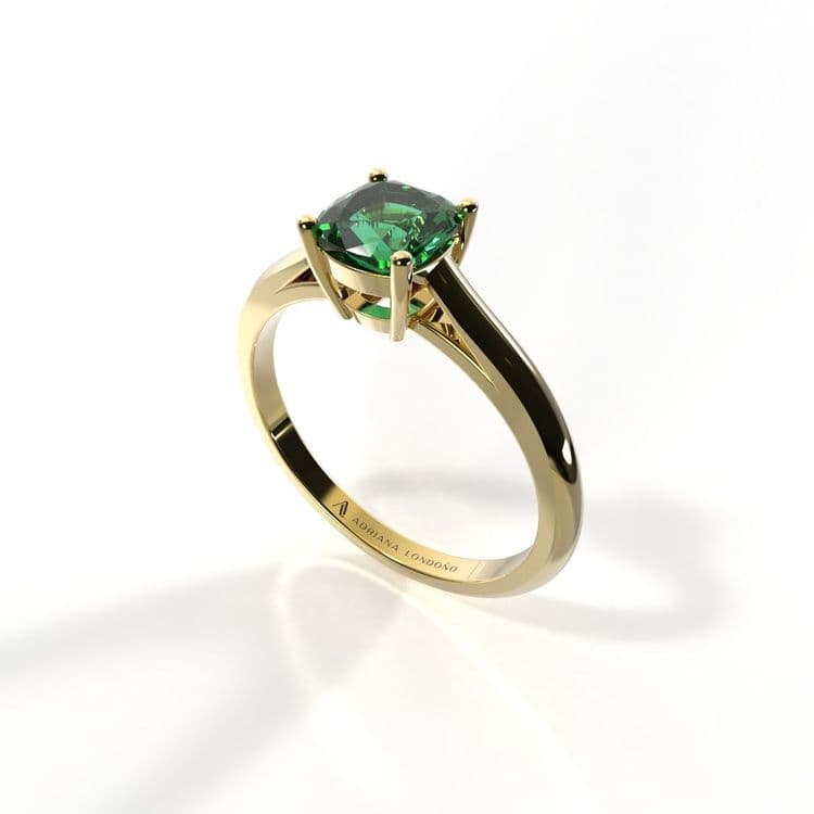 Anillo solitario kyoto 0,50 cts