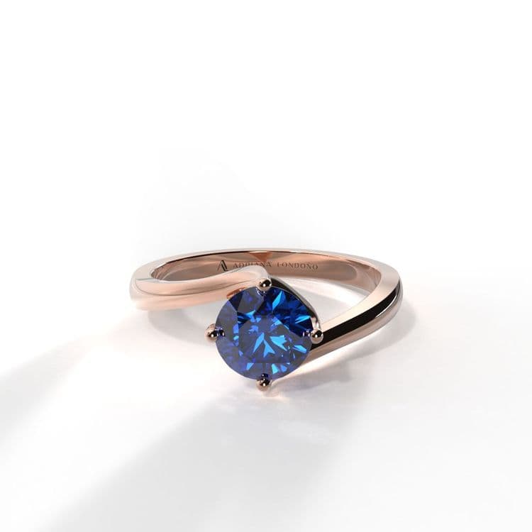 Anillo solitario montreal 0,50 cts