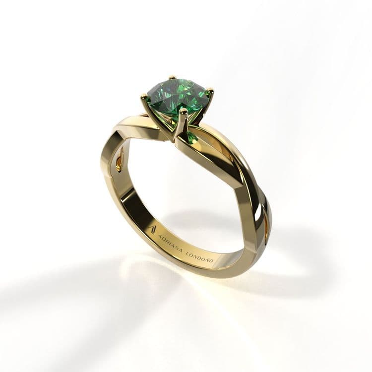 Anillo solitario lisboa 0,50 cts