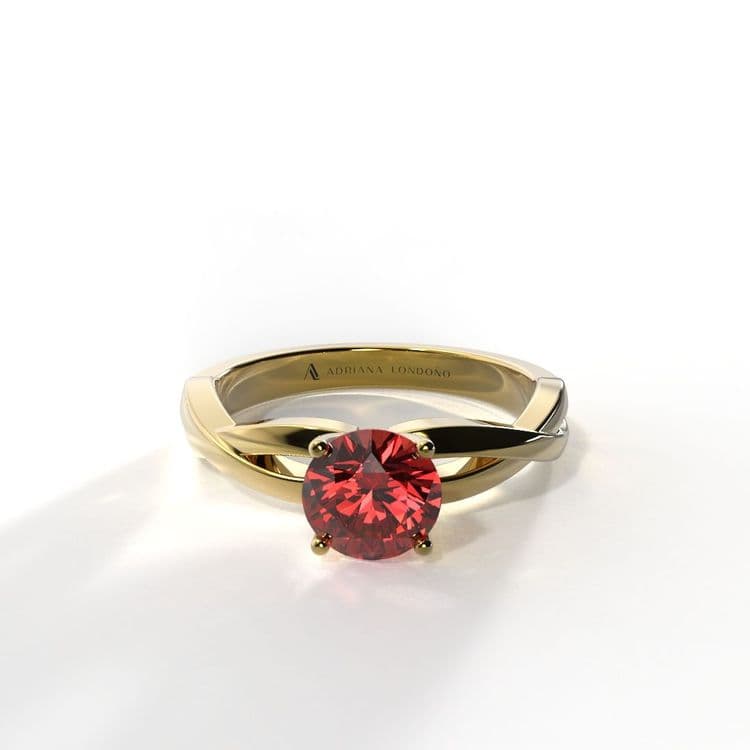 Anillo solitario lisboa 0,50 cts