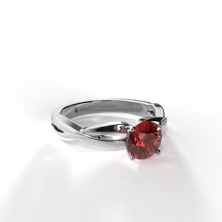 Anillo solitario lisboa 0,50 cts