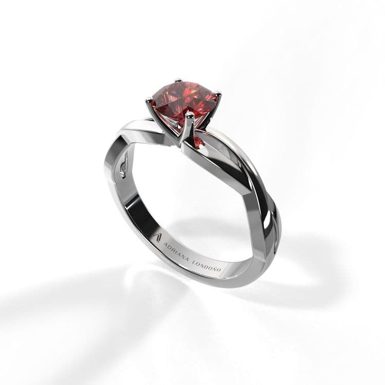 Anillo solitario lisboa 0,50 cts