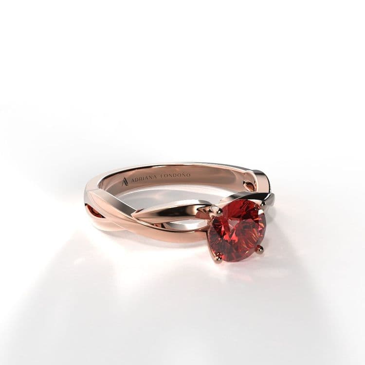 Anillo solitario lisboa 0,50 cts