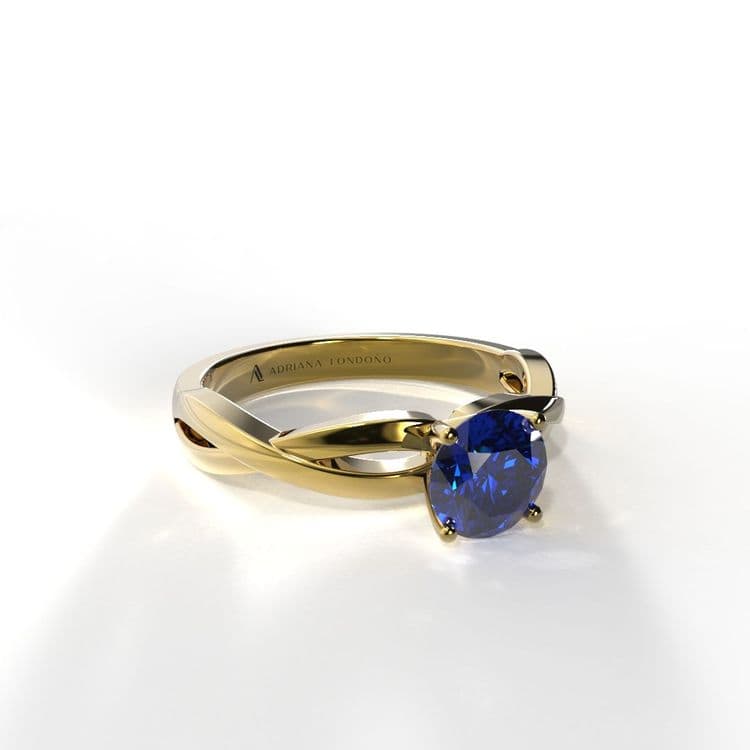 Anillo solitario lisboa 0,50 cts