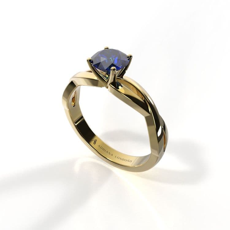 Anillo solitario lisboa 0,50 cts