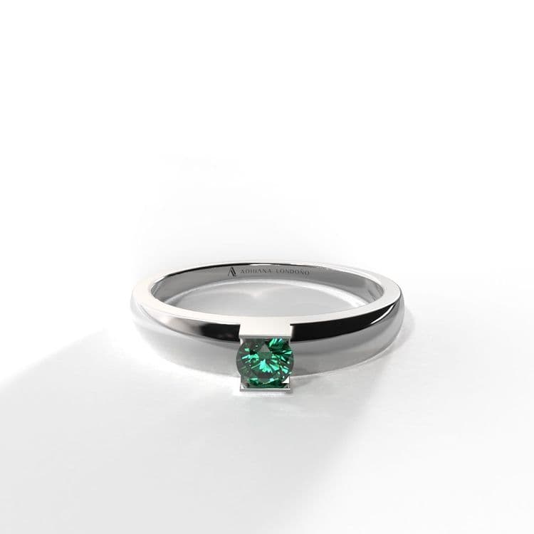 Anillo solitario georgia 0,15 cts