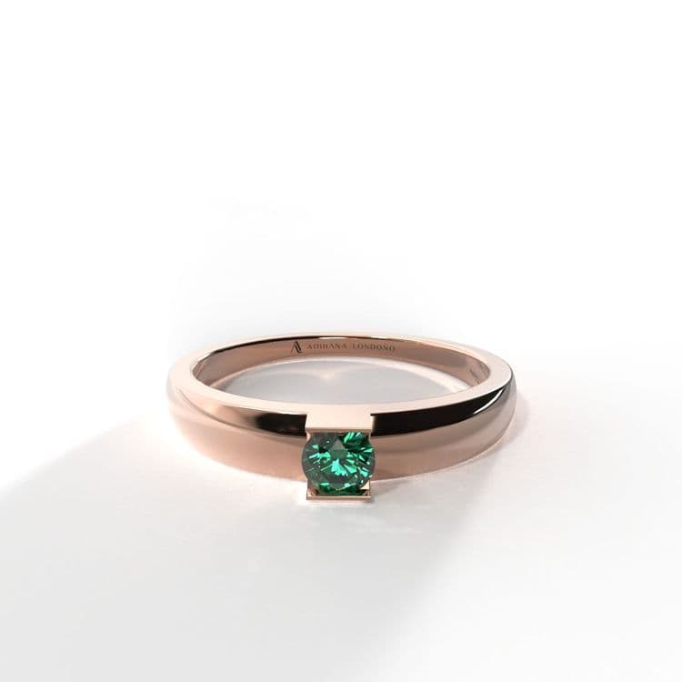 Anillo solitario georgia 0,15 cts