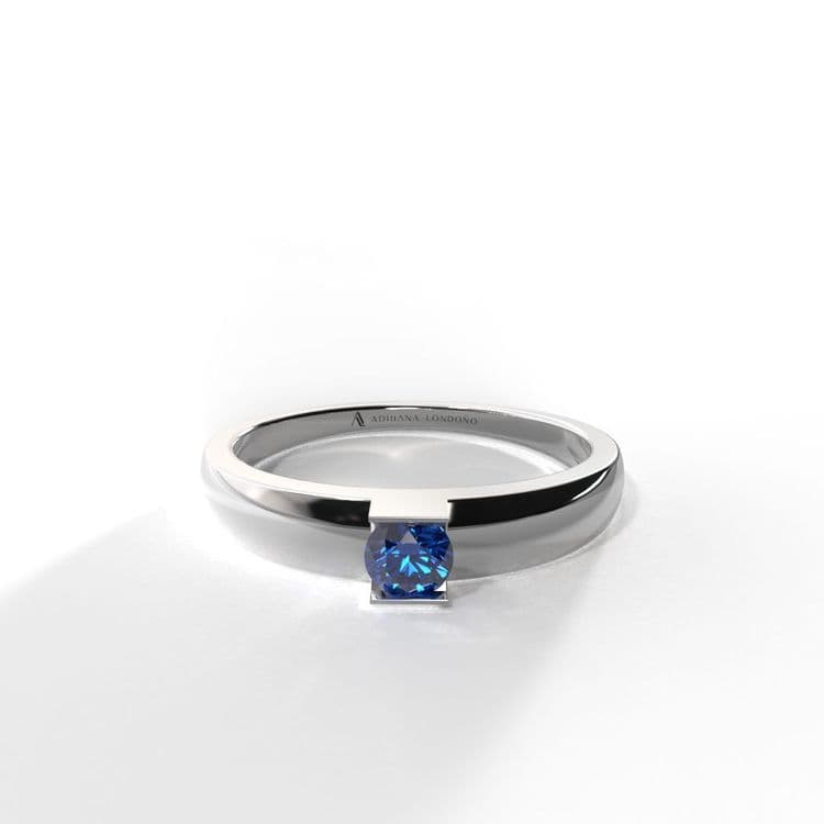 Anillo solitario georgia 0,15 cts