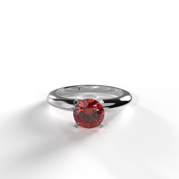 Anillo solitario estonia 0,50 cts