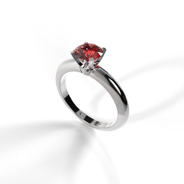 Anillo solitario estonia 0,50 cts