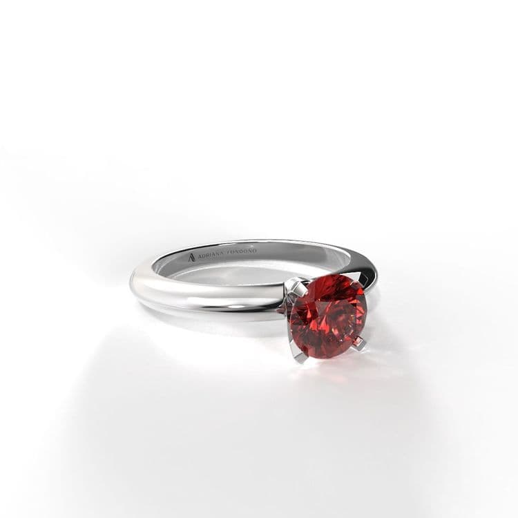 Anillo solitario estonia 0,50 cts