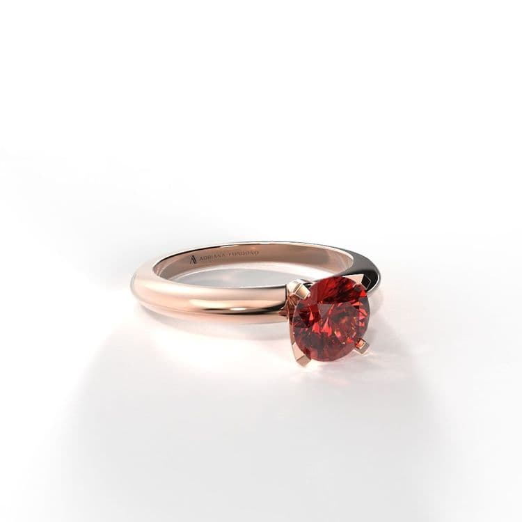 Anillo solitario estonia 0,50 cts