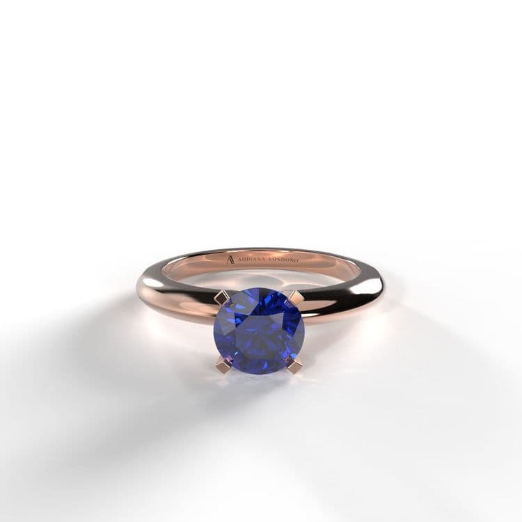 Anillo solitario estonia 0,50 cts